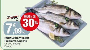 Intermarché Robalo de Viveiro De 300 a 600g promoção