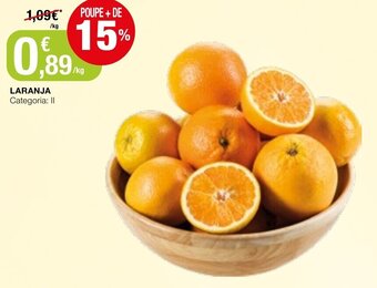 Intermarché Laranja promoção