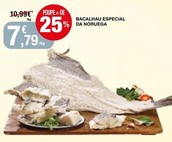 Intermarché Bacalhau Especial da Noruega promoção