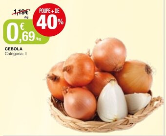 Intermarché Cebola promoção