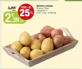 Intermarché Batata Lavada 1kg promoção