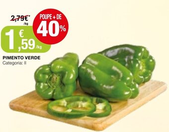 Intermarché Pimento Verde promoção