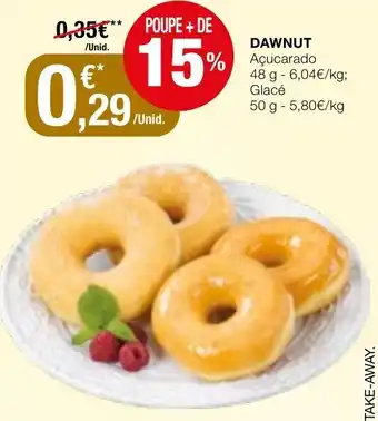 Intermarché Dawnut promoção