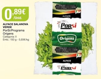 Intermarché Alface Salanova Verde 150g promoção