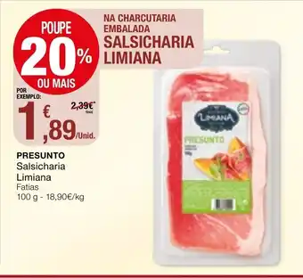 Intermarché Presunto Salsicharia Limiana 100g promoção