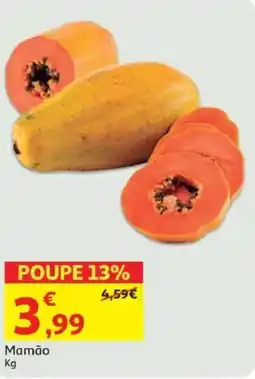 Minipreço Mamão promoção