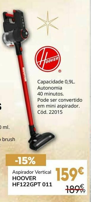 Aspirador vertical hoover
