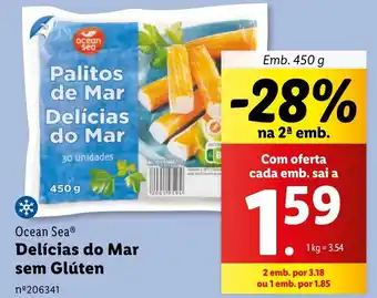Lidl Ocean Sea Delícias do Mar sem Glúten promoção