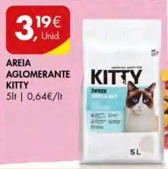 Pingo Doce AREIA AGLOMERANTE KITTY promoção