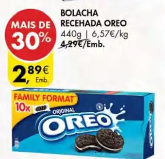 Pingo Doce Bolacha Recheada Oreo promoção
