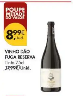 Pingo Doce Vinho Dão Fuga Reserva promoção