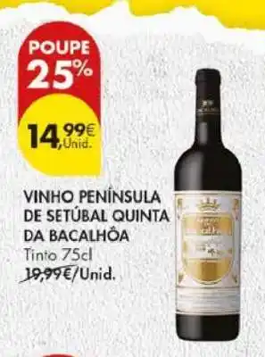 Pingo Doce Vinho Península de Setúbal Quinta da Bacalhôa promoção