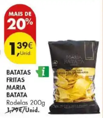 Pingo Doce Batatas Fritas Maria Batata promoção
