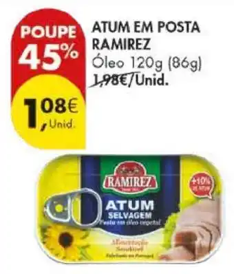 Pingo Doce ATUM EM POSTA RAMIREZ promoção