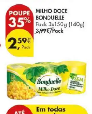 Pingo Doce Milho Doce Bonduelle promoção