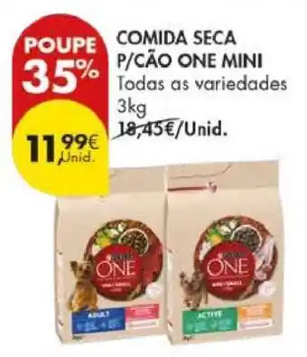 Pingo Doce COMIDA SECA P/CÃO ONE MINI promoção