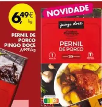 Pingo Doce Pernil de Porco Pingo Doce promoção