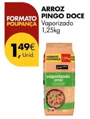 Pingo Doce Arroz Pingo Doce Vaporizado promoção