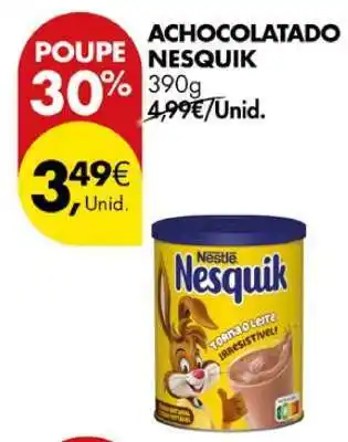 Pingo Doce Achocolatado Nesquik promoção