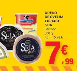 E.Leclerc Queijo de Ovelha Curado Seia promoção