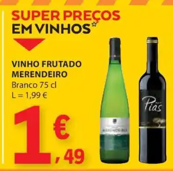 E.Leclerc VINHO FRUTADO MERENDEIRO promoção
