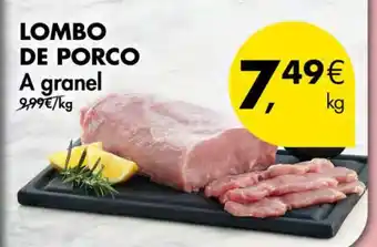 Pingo Doce Lombo de Porco promoção