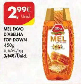 Pingo Doce Mel Favo D'Abelha Top Down promoção