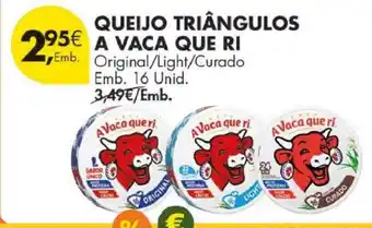 Pingo Doce QUEIJO TRIÂNGULOS A VACA QUE RI promoção