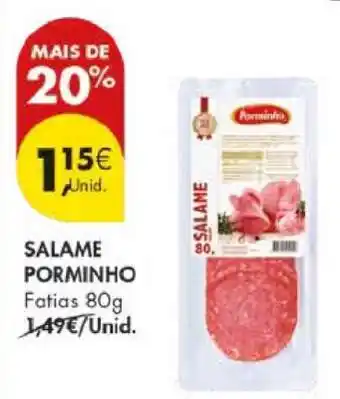 Pingo Doce Salame Porminho promoção