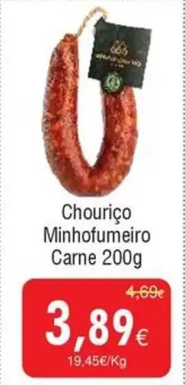 Froiz Chouriço Minhofumeiro Carne promoção