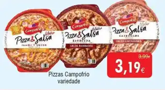 Froiz Pizzas Campofrío variedade promoção