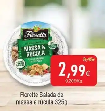 Froiz Florette Salada de massa e rúcula promoção