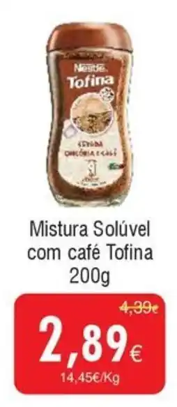 Froiz Mistura Solúvel com café Tofina promoção