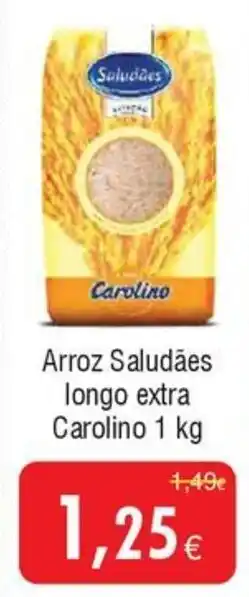 Froiz Arroz Saludães longo extra Carolino promoção