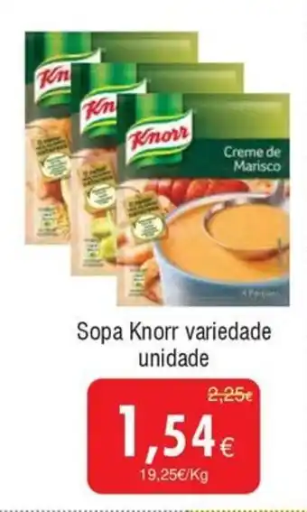 Froiz Sopa Knorr variedade unidade promoção