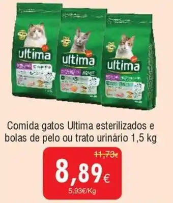Froiz Comida gatos Ultima esterilizados e bolas de pelo ou trato urinário promoção
