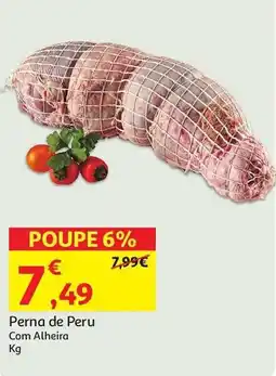 Auchan Perna de Peru Com Alheira promoção