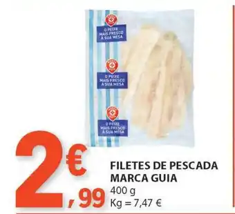 E.Leclerc FILETES DE PESCADA MARCA GUIA promoção