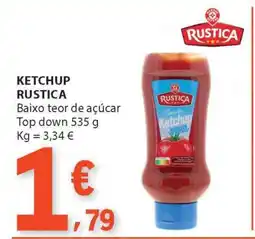 E.Leclerc Ketchup Rustica promoção
