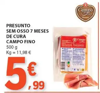 E.Leclerc Presunto Sem Osso 7 Meses de Cura Campo Fino promoção