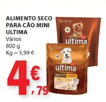 E.Leclerc ALIMENTO SECO PARA CÃO MINI ULTIMA promoção