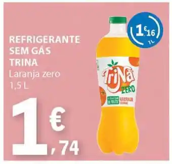 E.Leclerc REFRIGERANTE SEM GÁS TRINA promoção