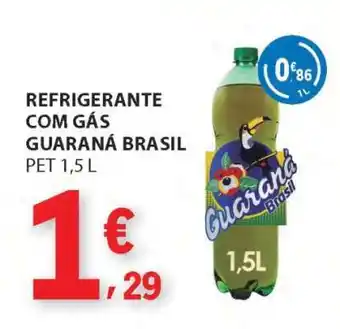 E.Leclerc Refrigerante com Gás Guaraná Brasil promoção