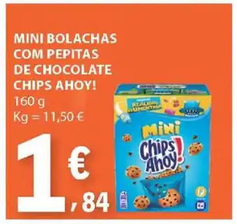 E.Leclerc Mini Bolachas com Pepitas de Chocolate Chips Ahoy! promoção