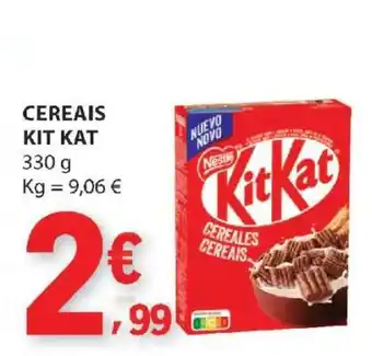 E.Leclerc Cereais Kit Kat promoção