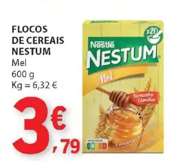 E.Leclerc Flocos de Cereais Nestum Mel promoção