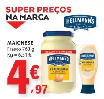 E.Leclerc Maionese Hellmann's promoção