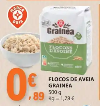 E.Leclerc Flocos de Aveia Grainéa promoção