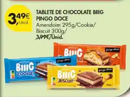 Pingo Doce Tablete de Chocolate BIIIG Pingo Doce promoção