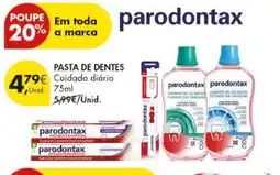 Pingo Doce Pasta de Dentes Parodontax promoção